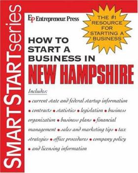 Paperback How to Start a Business in New Hampshire (SMARTSTART) Book