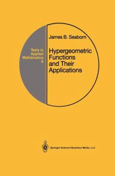 Hardcover Hypergeometric Functions and Their Applications Book