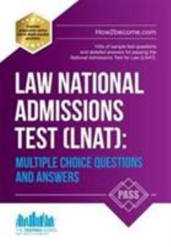 Paperback Law National Admissions Test (LNAT): Multiple Choice Questions and Answers Book