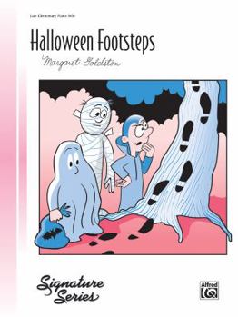 Paperback Halloween Footsteps: Sheet Book