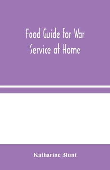 Paperback Food Guide For War Service At Home Book