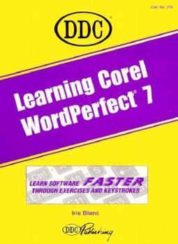 Paperback Learning Corel Wordperfect 7 Book