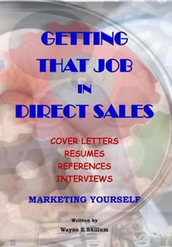 Paperback Getting That Job in Direct Sales Book