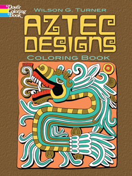 Paperback Aztec Designs Coloring Book