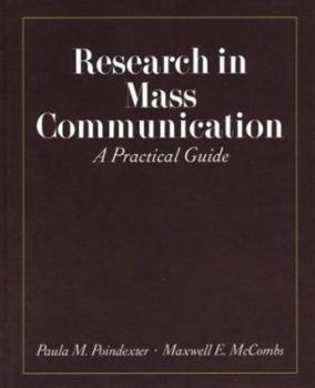 Hardcover Research in Mass Communication: A Practical Guide Book