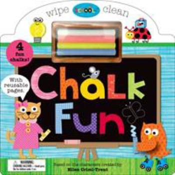 Board book Chalk Fun [With 4 Chalks] Book