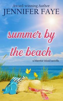 Paperback Summer by the Beach: A Second Chance Small Town Romance (The Bell Family of Bluestar Island) Book