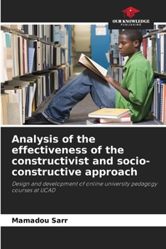 Paperback Analysis of the effectiveness of the constructivist and socio-constructive approach Book