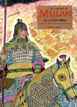 Hardcover The Ballad of Mulan: English/Hmong Book