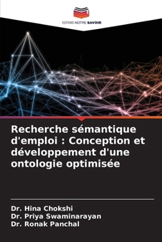 Paperback Recherche sémantique d'emploi: Conception et développement d'une ontologie optimisée [French] Book