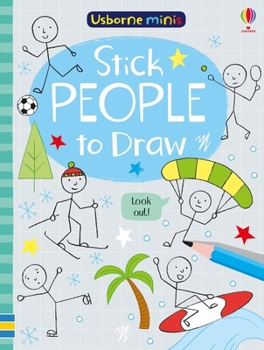 Paperback Stick People to Draw Book