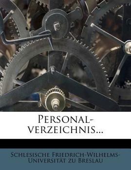 Paperback Personal-Verzeichnis... [German] Book