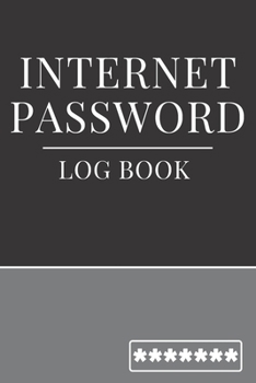 Paperback Internet Password Log Book: Password Keeper Manager / Internet Password Organizer - Alphabetical With Tabs Information Journal Book
