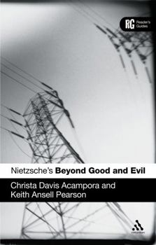 Paperback Nietzsche's 'Beyond Good and Evil': A Reader's Guide Book
