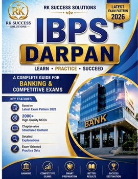 Paperback Ibps Darpan: 2000+ Practice MCQs with Detailed Explanations for IBPS PO, Clerk & RRB Exams Book