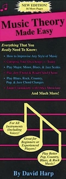 Paperback Music Theory Made Easy: Compact Reference Library Book