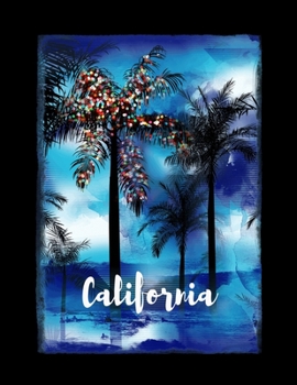 Paperback California: Christmas Journal Notebook Shopping Organizer Holiday Food Meal Party Planner Budget Expense Tracker. Tropical Palm Tr Book