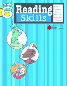 Paperback Reading Skills, Grade 6 Book