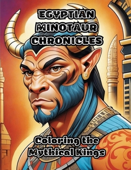 Egyptian Minotaur Chronicles: Coloring the Mythical Kings