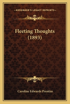 Paperback Fleeting Thoughts (1893) Book