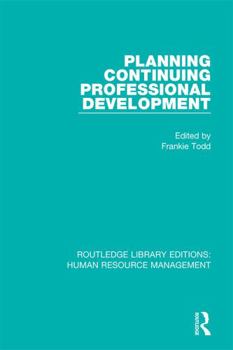 Paperback Planning Continuing Professional Development Book