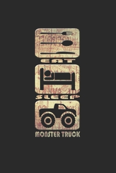 MONSTER TRUCK NOTIZBUCH: Monster Truck Notizbuch die Perfekte Geschenkidee für Truck oder Lkw Fans. Das Taschenbuch hat 120 weiße Seiten mit ... skizzieren unterstützten. (German Edition)