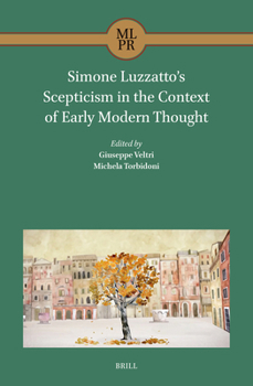 Hardcover Simone Luzzatto's Scepticism in the Context of Early Modern Thought Book