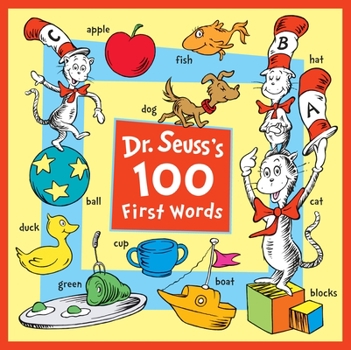 Board book Dr. Seuss's 100 First Words Book