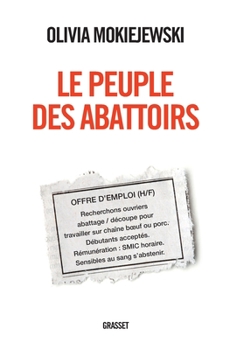 Paperback Le peuple des abattoirs [French] Book