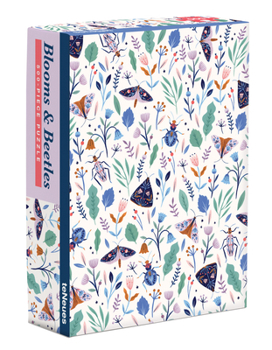 Misc. Teneues - Puzzle: Blooms & Beetles, 500-Piece Puzzle, Full Color Artwork, Compact Box, 14 X 19 in: 500-Piece Puzzle in a Compact 2-Piece Box Book
