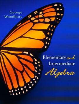 Hardcover Elementary and Intermediate Algebra Book