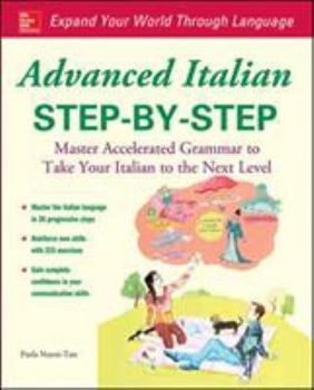 Paperback Advanced Italian Step-By-Step Book