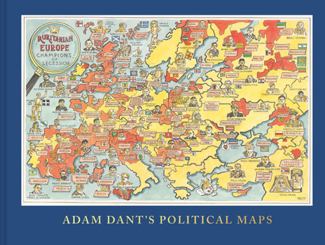 Hardcover Adam Dant's Political Maps Book