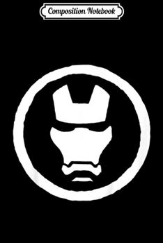 Composition Notebook: Kids Marvel Iron Man Mask Icon Kids Graphic  Journal/Notebook Blank Lined Ruled 6x9 100 Pages