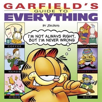 Paperback Garfield's Guide to Everything Book