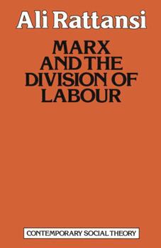 Paperback Marx and the Division of Labour Book
