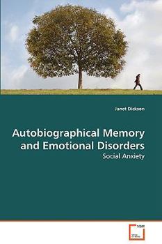 Paperback Autobiographical Memory and Emotional Disorders Book