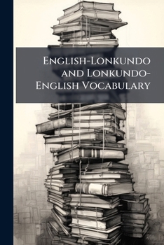 Paperback English-Lonkundo and Lonkundo-English Vocabulary Book