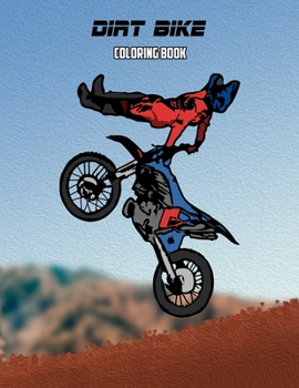 Paperback Dirt Bike Coloring Book: Volume 1 Book