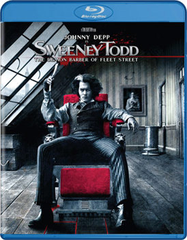 Blu-ray Sweeney Todd: The Demon Barber of Fleet Street Book