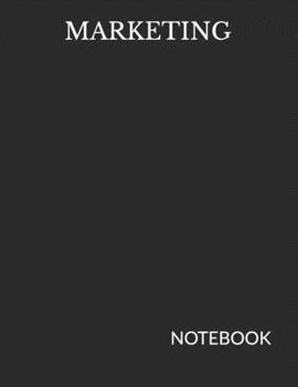 Paperback Marketing: NOTEBOOK - 200 Lined College Ruled Pages, 8.5" X 11 " Book