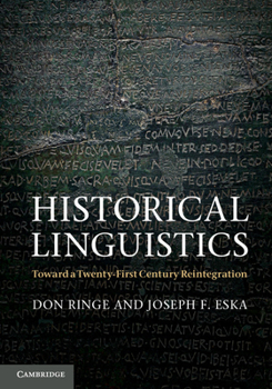 Paperback Historical Linguistics: Toward a Twenty-First Century Reintegration Book