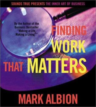 Audio CD Finding Work That Matters Book