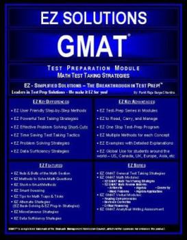 Paperback EZ GMAT - Math Strategies Book