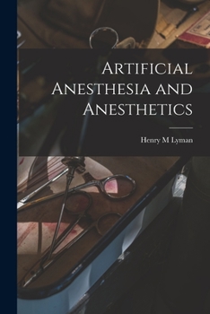 Paperback Artificial Anesthesia and Anesthetics Book