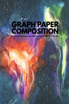 Graph Paper Composition Notebook: Graph Paper 6" x 9" Artic Space Design Quad Ruled 4x4,Grid Paper for school student,office,kids Notebooks