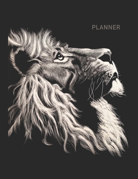 Paperback Planner: Lion 2 Year Monthly Planner with Note Pages (24 Months) - Jan 2020 - Dec 2021 - Month Planning - Appointment Calendar Book