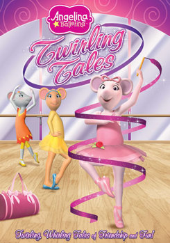 DVD Angelina Ballerina: Twirling Tales Book