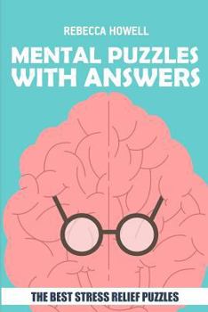 Paperback Mental Puzzles With Answers: Doppelblock Puzzles - The Best Stress Relief Puzzles [Large Print] Book