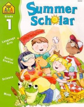 Paperback Summer Scholar: Grade 1 Book